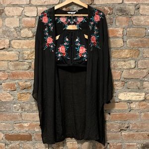 La Vie en Rose - Aqua bikini top and cover up